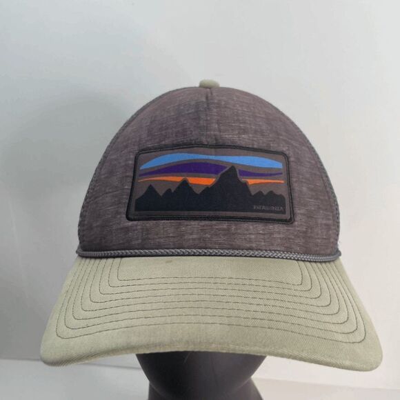 Patagonia‎ Fitz Roy Banner Interstate Hat - Forge Grey (READ) - Picture 1 of 6